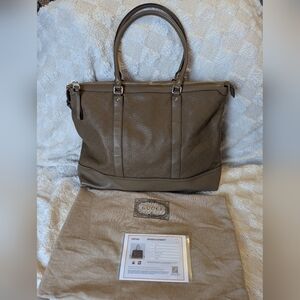 LUX117: Gucci Diamante Leather Tote Bag2000-2015 Diamante Leather tote bag